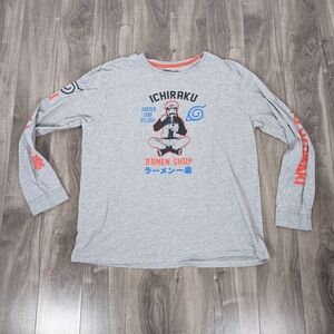 Naruto Ichiraku Ramen Shop Long Sleeve Tshirt Extra Large